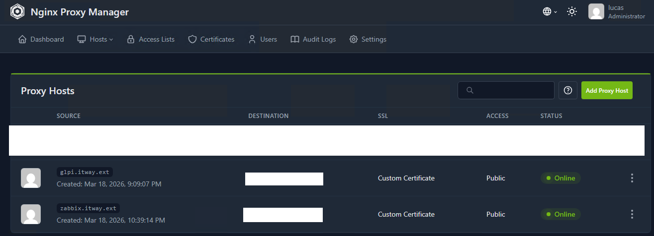 Preuve de fonctionnement du HTTPS